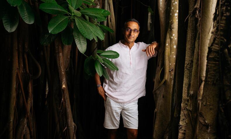 Sonu Shivdasani. Sustainable luxury in Maldives Soneva