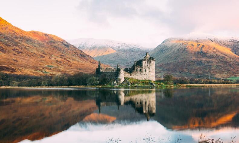 The famous television series "Outlander" is inspired by Diana Gabaldon's saga of novels and set in 18th century Scotland. Photo: Connor Mollison. travel scotland