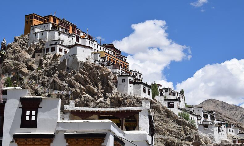 The monastery of Thisksey. Photos: Elefant Travel. luxury travel Ladakh