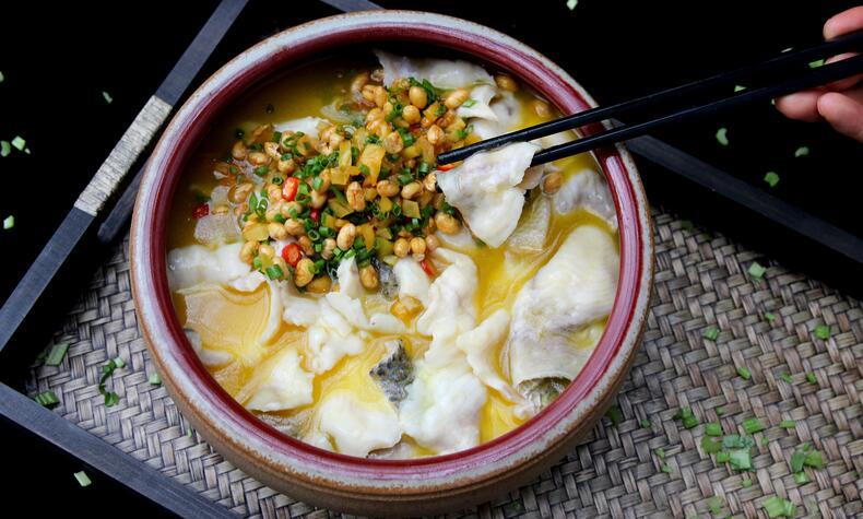 Hot & Sour Fish, sour and spicy fish fillets. Photo: Anne Wang. Hot & Sour Fish, sour and spicy fish fillets. Photo by annewang11 via Pixabay. Fuchsia Dunlop Chinese cuisine