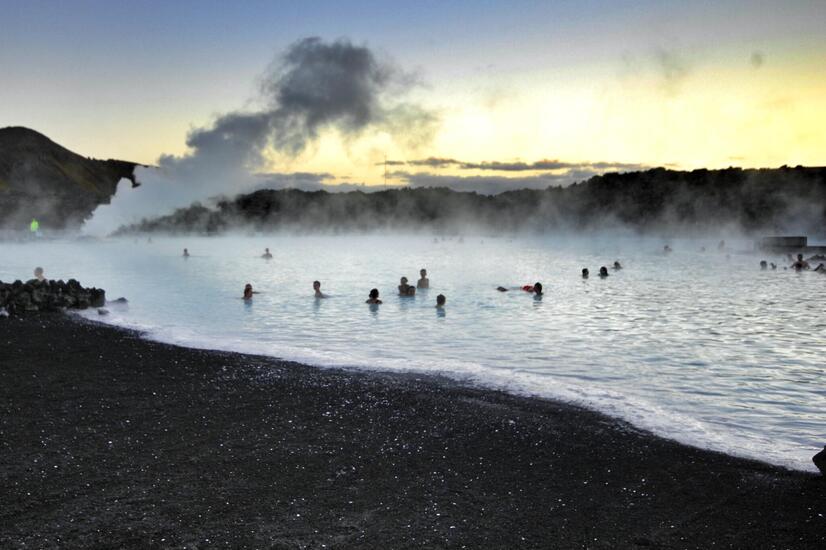 These waters are rich in minerals such as silica and sulfur and have beneficial properties for the skin. luxury travel iceland blue lagoon