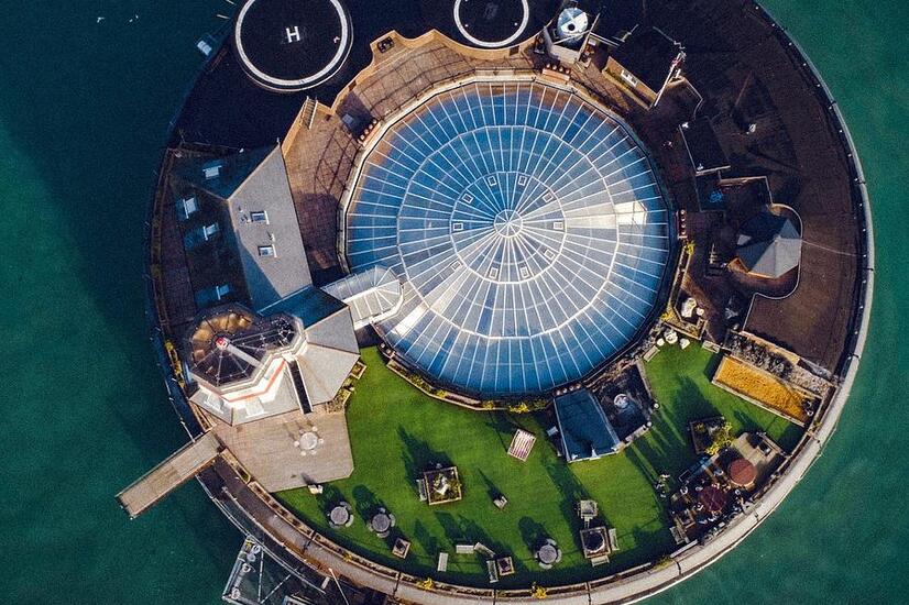 Victorian fort designed by Captain E.H Stewart. Photo: Owen Hunte
