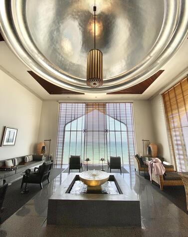 remote luxury travel oman hotel chedi mascate