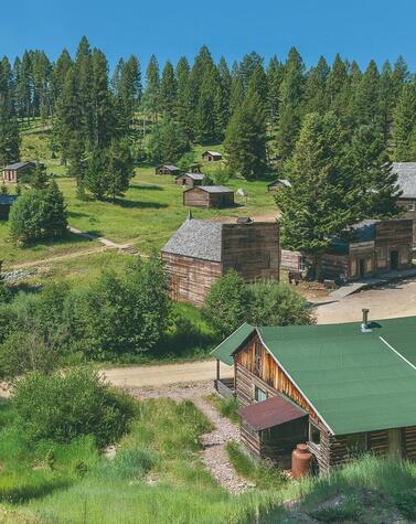 The ghost town of Garnet Ghost Town. family trip american west american west ghost town Garnet Ghost Town