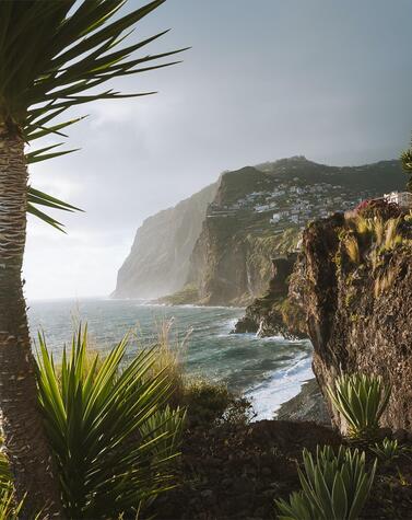 Madeira's volcanic origin makes the island's orography rocky and with spectacular cliffs. Photo:Valdemaras D. luxury travel madeira