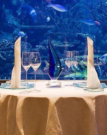 luxury underwater restaurant al mahara