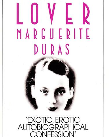 Cover of "El Amante" with a photo of the author herself as a teenager. the lover marguerite duras