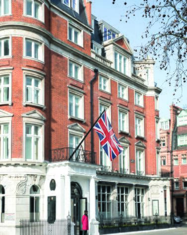London's Cadogan, the ideal starting point for a tour of literary Chelsea. cadogan london hotel