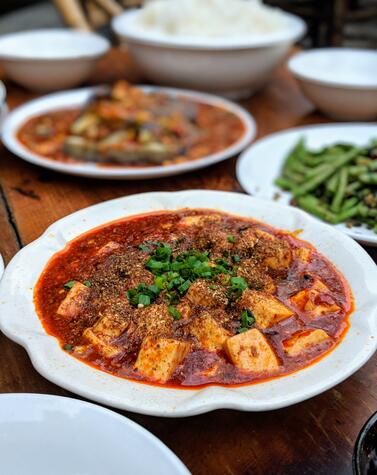 Mapo tofu, from Sichuan. Photo: Alana Harris. Mapo tofu, from Sichuan. Photo: Alana Harris. Fuchsia Dunlop Chinese cuisine