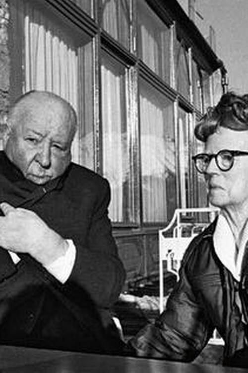 Hitchcock with Alma Reville during their honeymoon. Hitchcock with Alma Reville during their honeymoon.