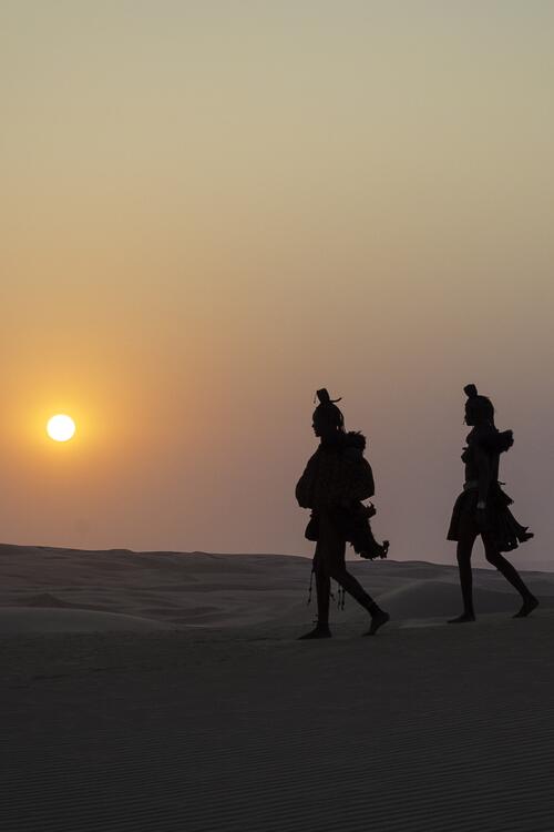 Hymbas in Serra Cafema. Photo: Wearewilderness. Hymbas in Serra Cafema. Photo: Wearewilderness. Safari Namibia.