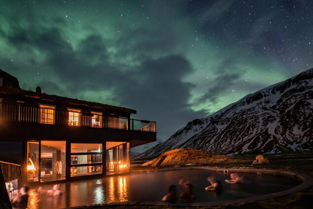 Deplar Farm, on the Tröll Peninsula, Iceland. luxury skiing experience Iceland