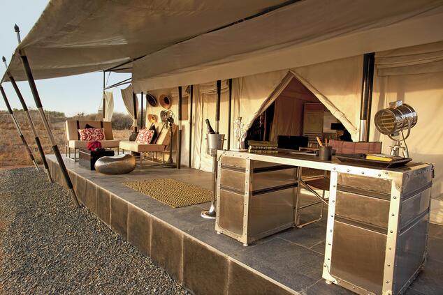 Jawai's camp looks like something out of a movie in Africa. travel luxury safari glamping India