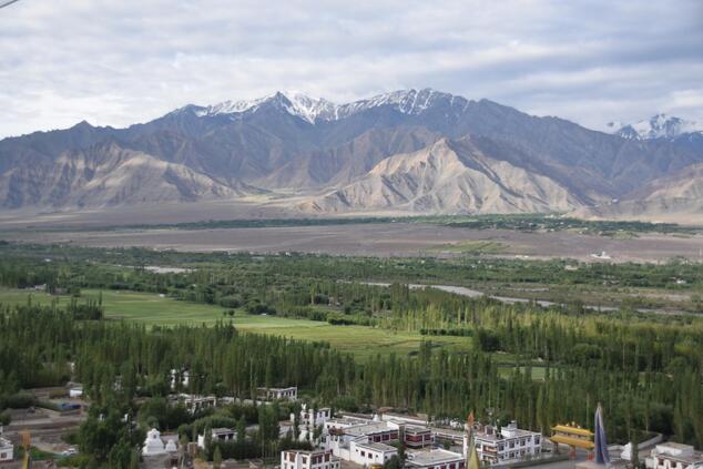 Ladakh, a name meaning "land of high passes", is one of the most populated areas in the Kashmir region. remote luxury travel to Ladakh India