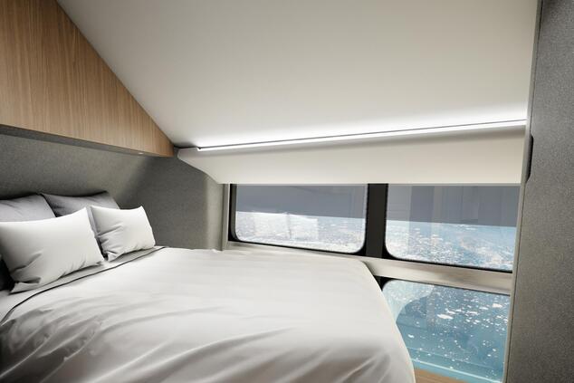 travel luxury blimp north pole arctic remote north pole oceanSky.