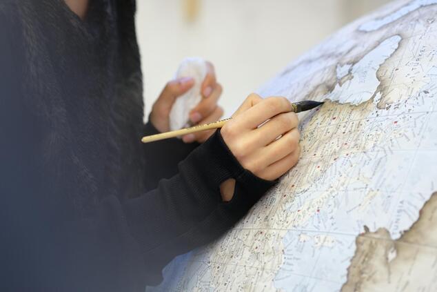 craftsmanship luxury bellerby globemakers london.