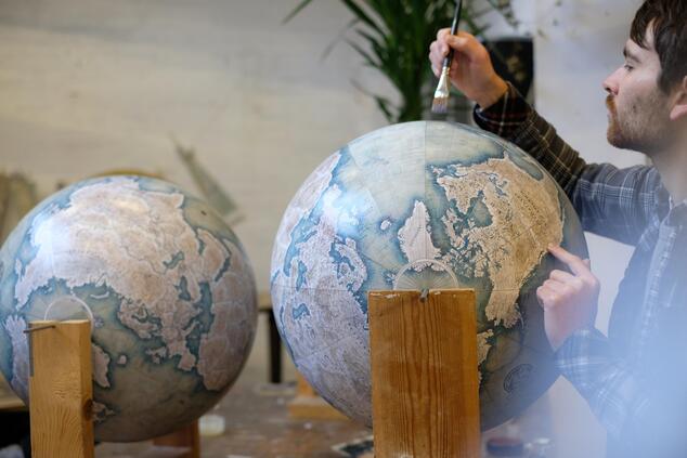 craftsmanship luxury bellerby globemakers london.