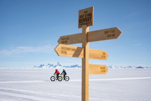 luxury travel remote antarctica white desert.