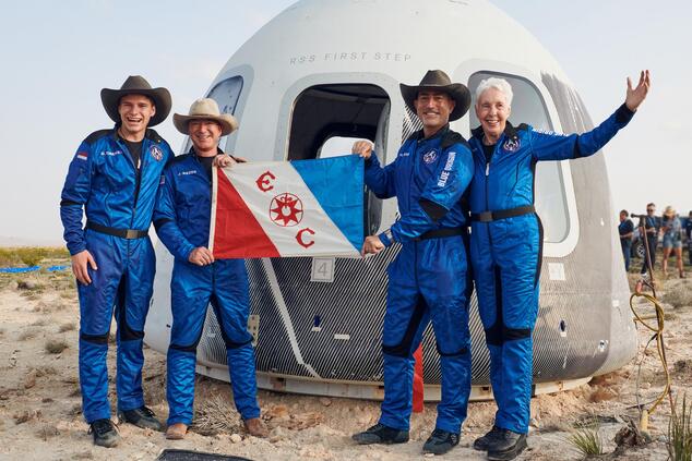 blue origin jeff bezos space travel