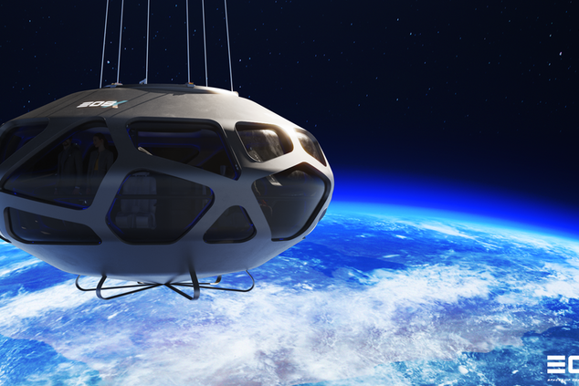 eos x space tourism