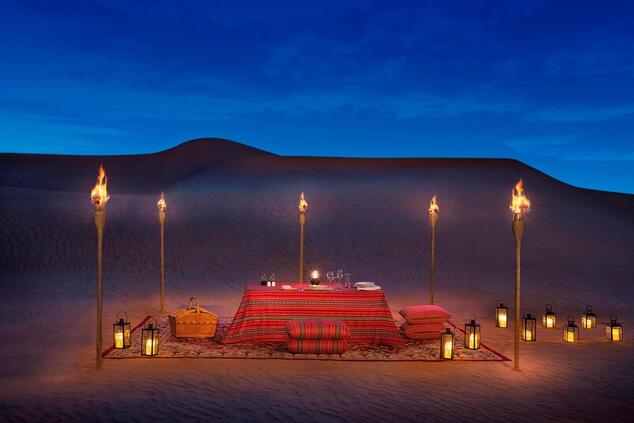 luxury resort al-maha desert dubai.