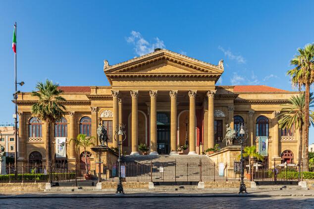 teatro massimo palermo sicily the godfather