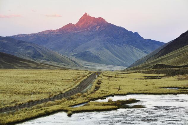 The train makes a fascinating journey through the Peruvian Andes. Photos: Belmond. peru luxury train trip peruvian andes peruvians