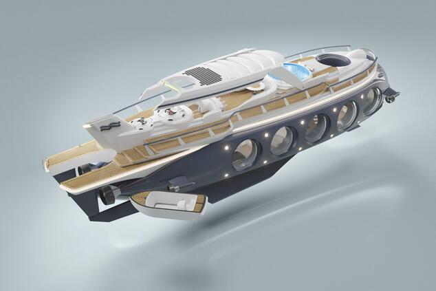 The Nautilus is a concept that could be the precursor of underwater. safaris.