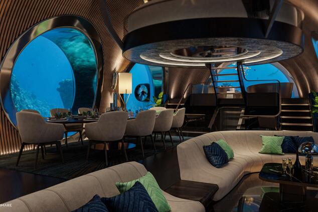 Large panoramic spaces would create a unique experience.