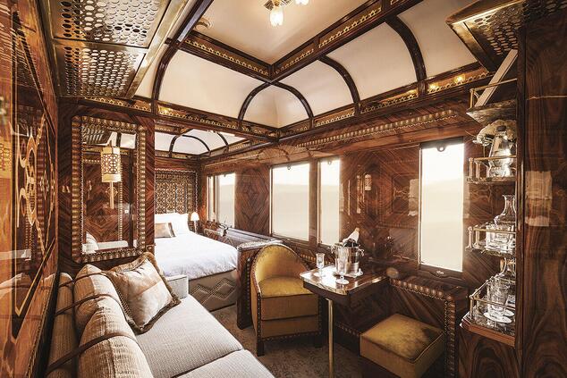 The latest grand suites at Belmond's Venice Simplon-Orient-Express are inspired by different European cities. Venice Simplon-Orient-Express.