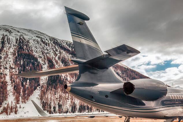 Engadin Airport.