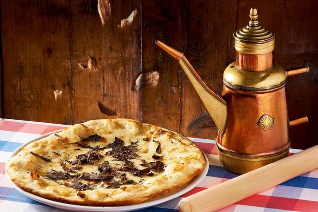Pizza Dama Bianca.