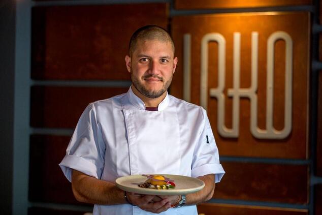 Daniel Maldonado, chef at Urko restaurant in Ecuador. daniel maldonado chef Urko