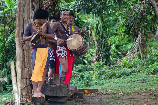 emberá panamá village