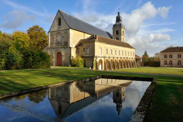 The abbey where the Benedictine monk Dom Pérignon discovered how to make champagne. The Hautvillers Abbey
