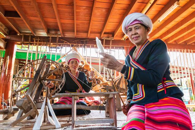 The Tai Lue culture in the center of indigenous education.