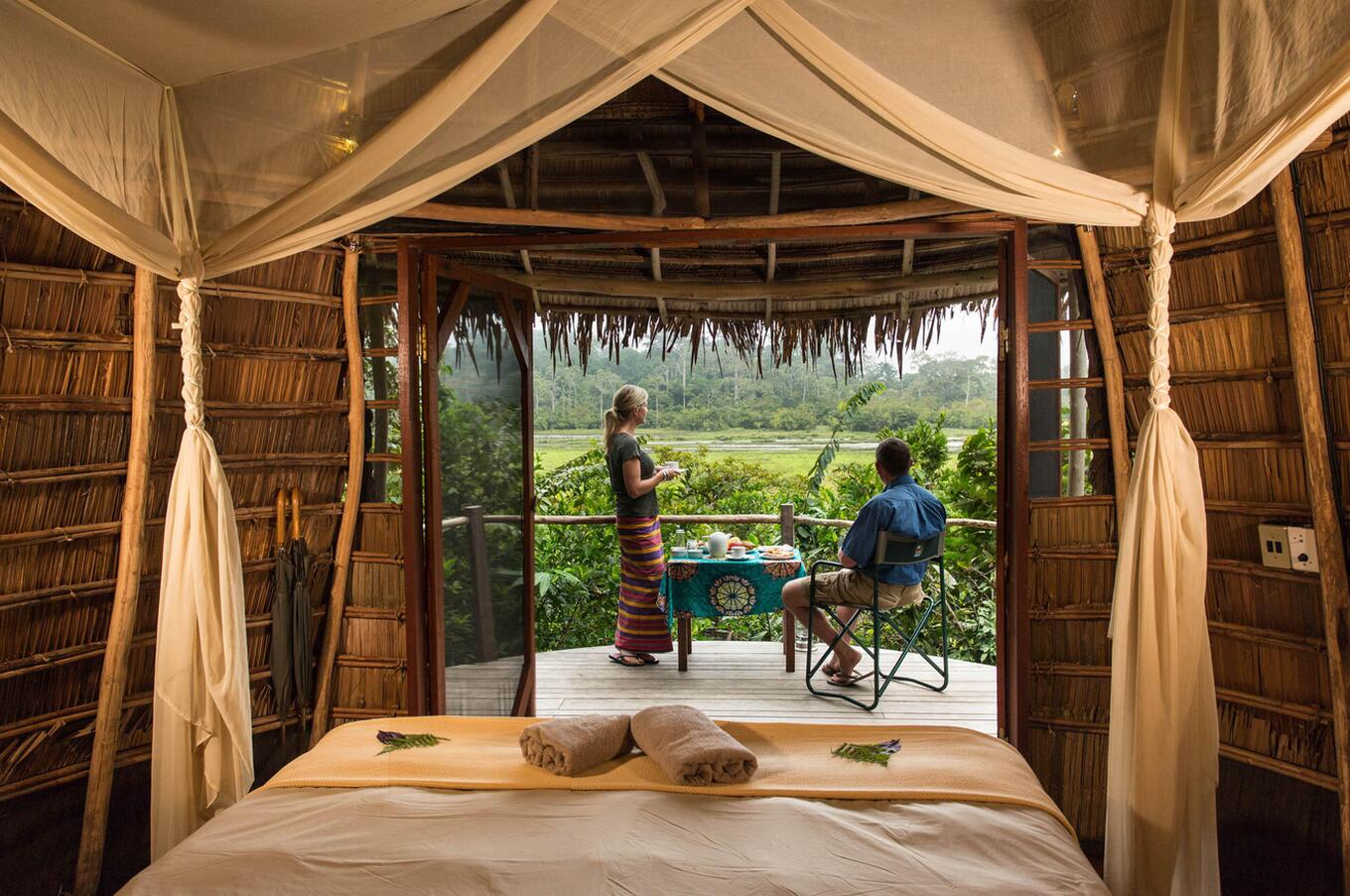 luxury travel Odzala Camp trekking gorillas