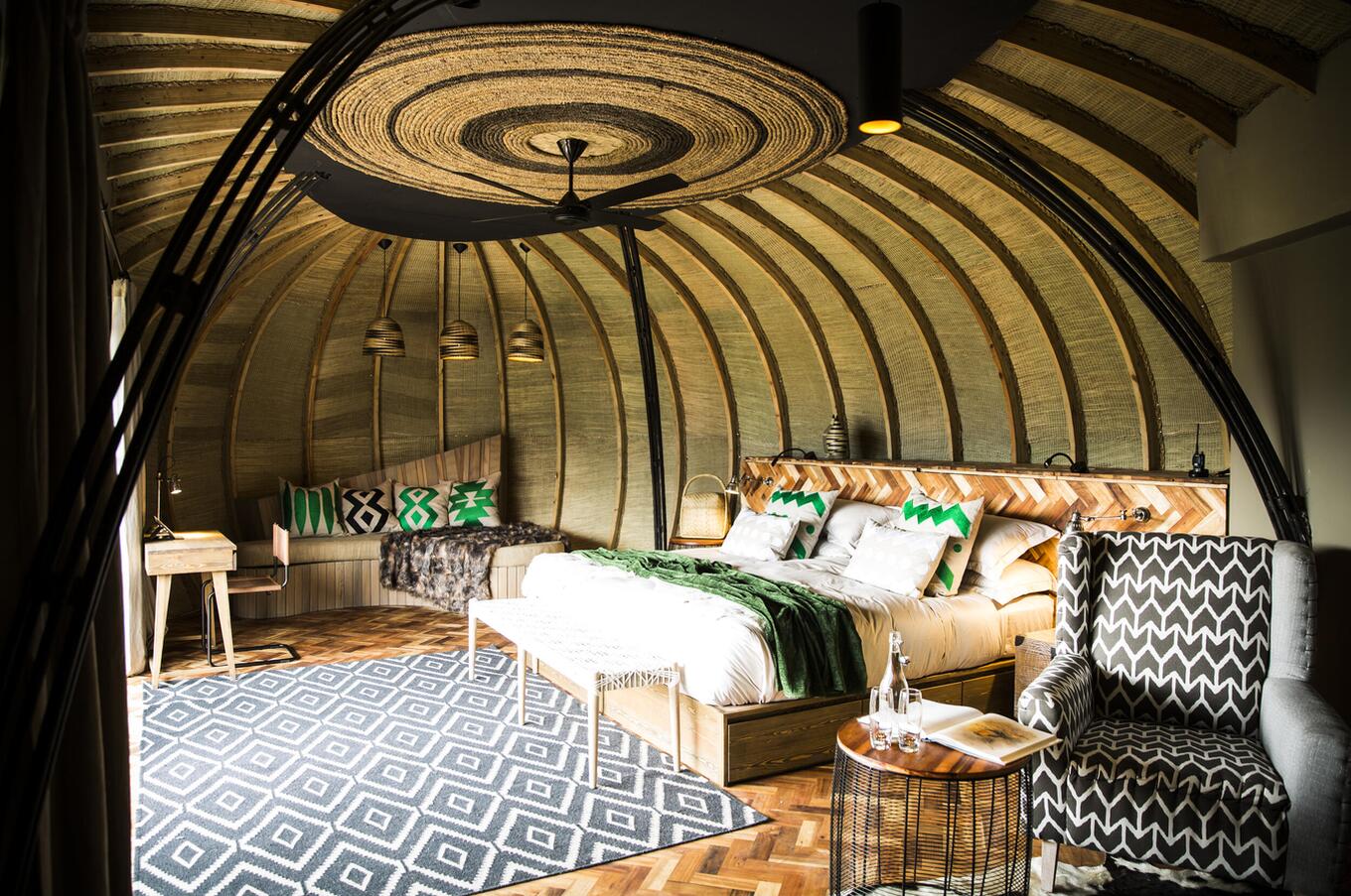 travel luxury Bisate lodge trekking gorillas Rwanda
