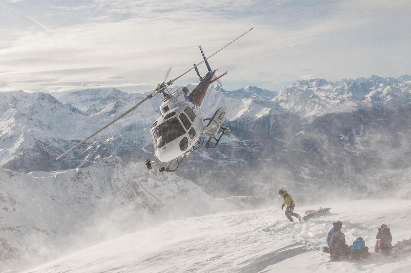 An adrenaline-filled experience: Heli-skiing in the Colorado Rockies. luxury travel heli-skiing experience