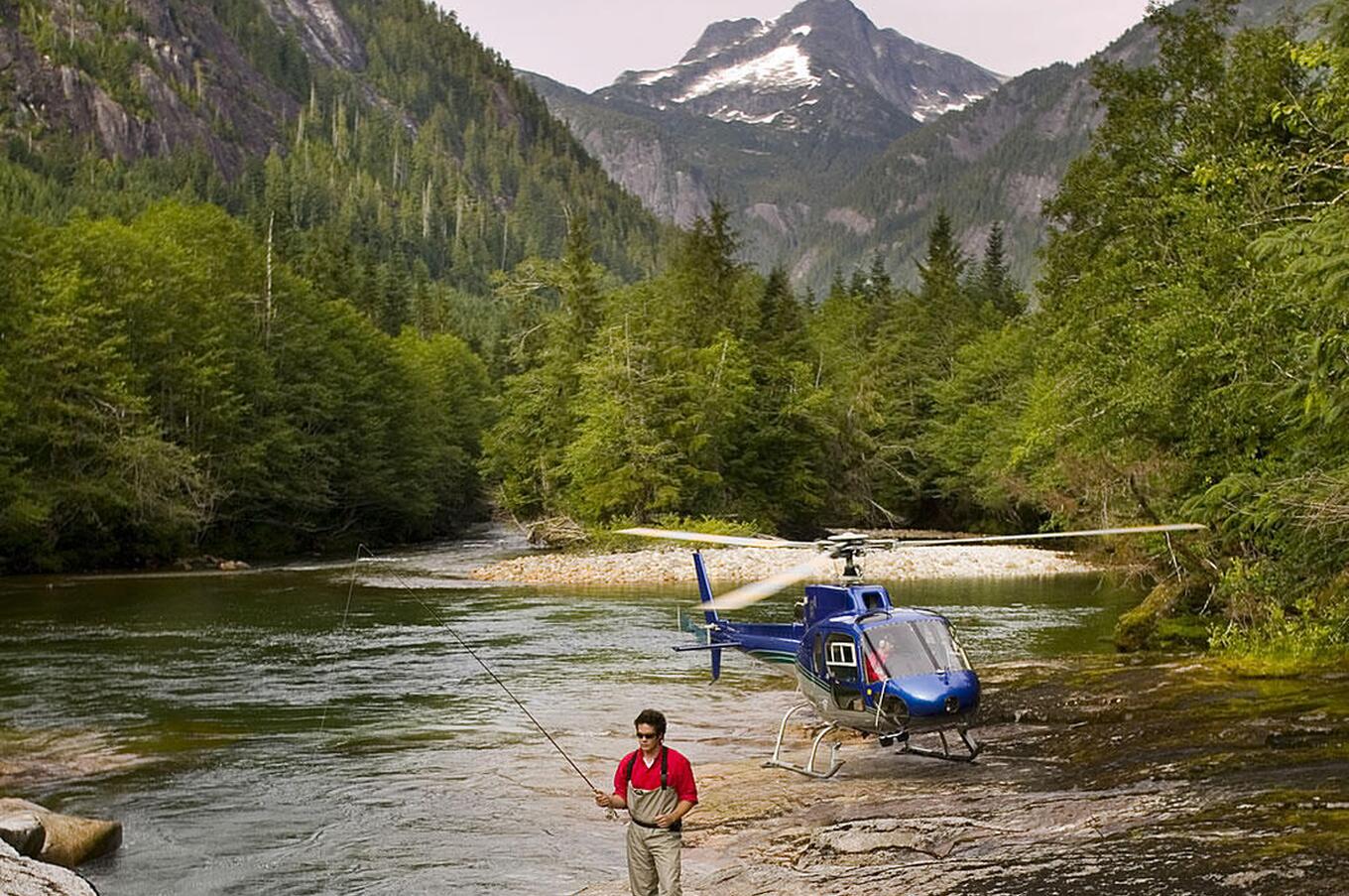 travel luxury remote nature Nimmo Bay Canada