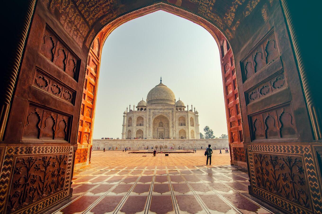 A trip to India would be incomplete without a visit to the Taj Mahal. luxury travel taj mahal india