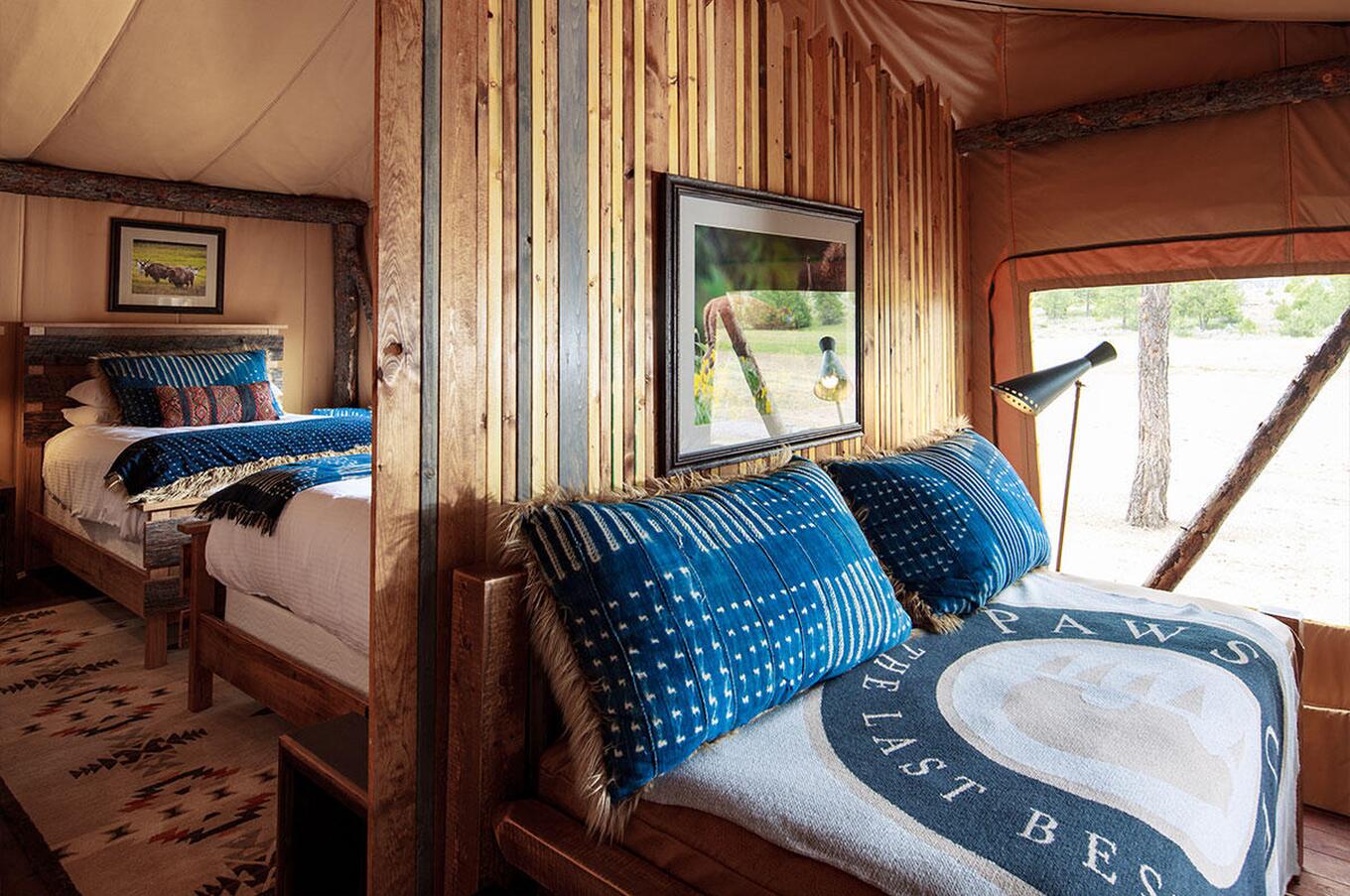 luxury family trip american west experience paws up camp