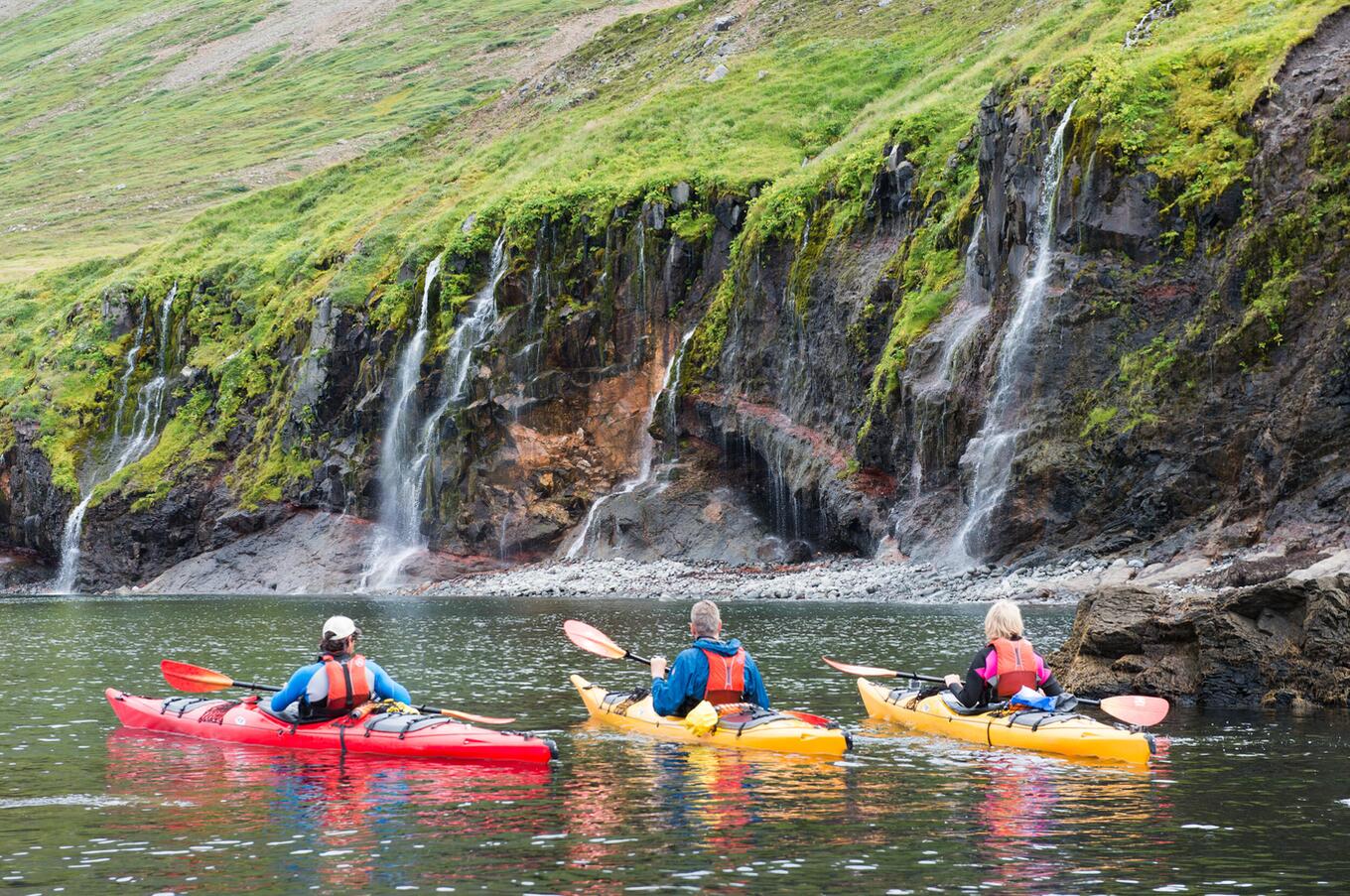 luxury adventure trip iceland kayaking