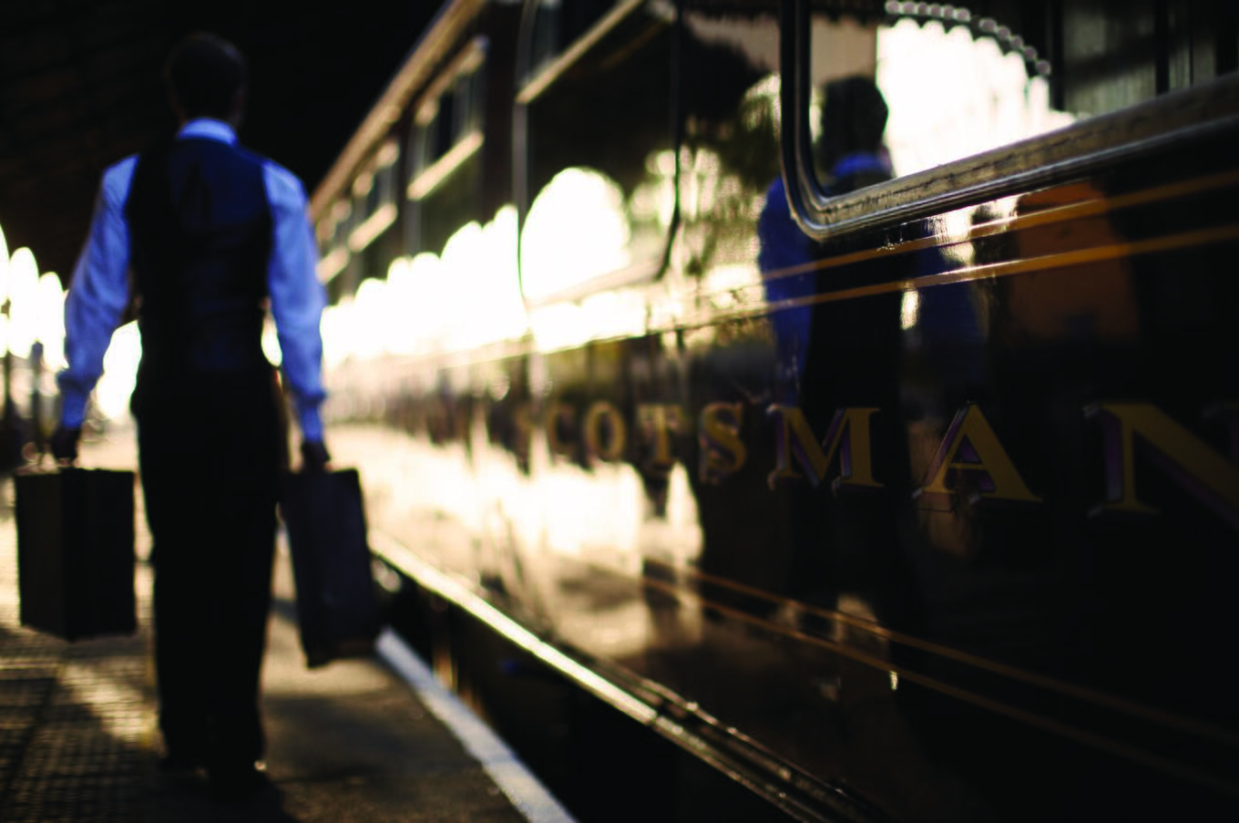 luxury train travel Scotland Belmond Royal Scotsman