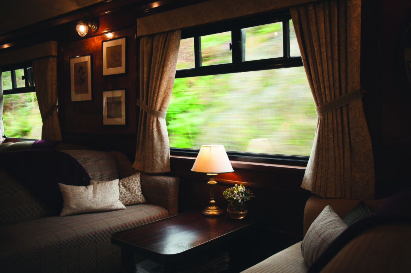 luxury train travel Scotland Belmond Royal Scotsman