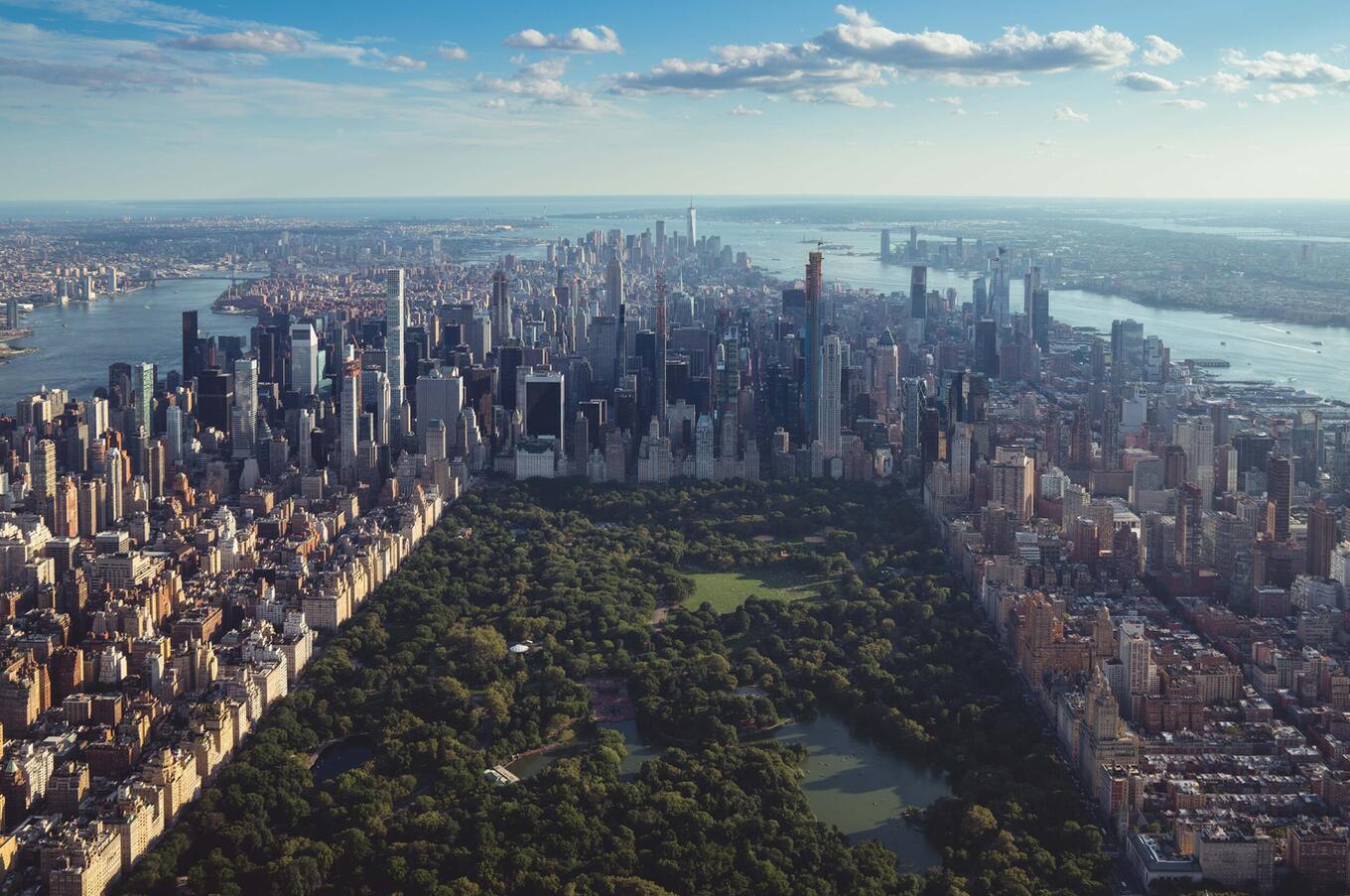 Central Park and the Upper East Side of New York City. upper east side new york central park