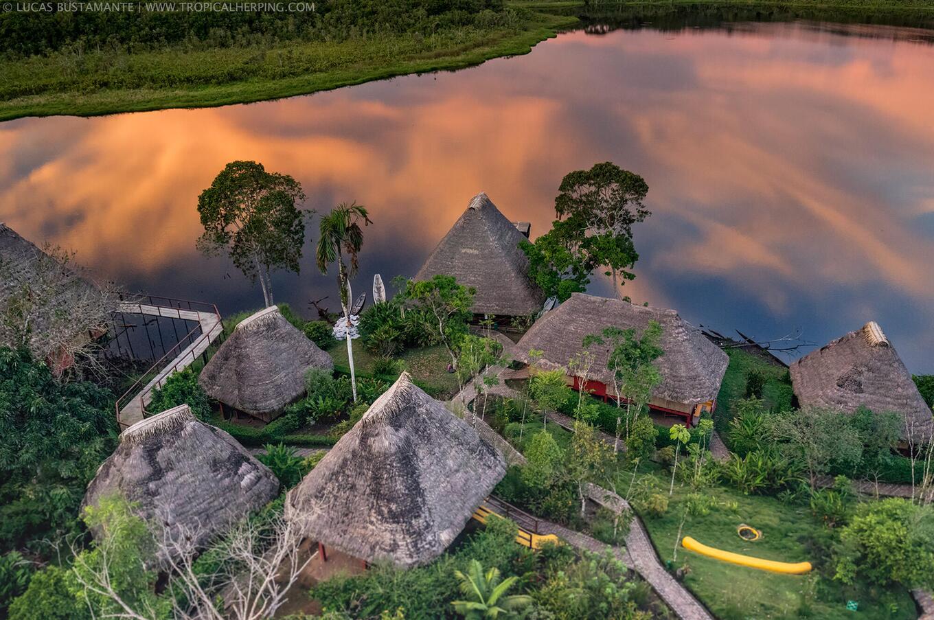 Napo Wildlife Center aerial view