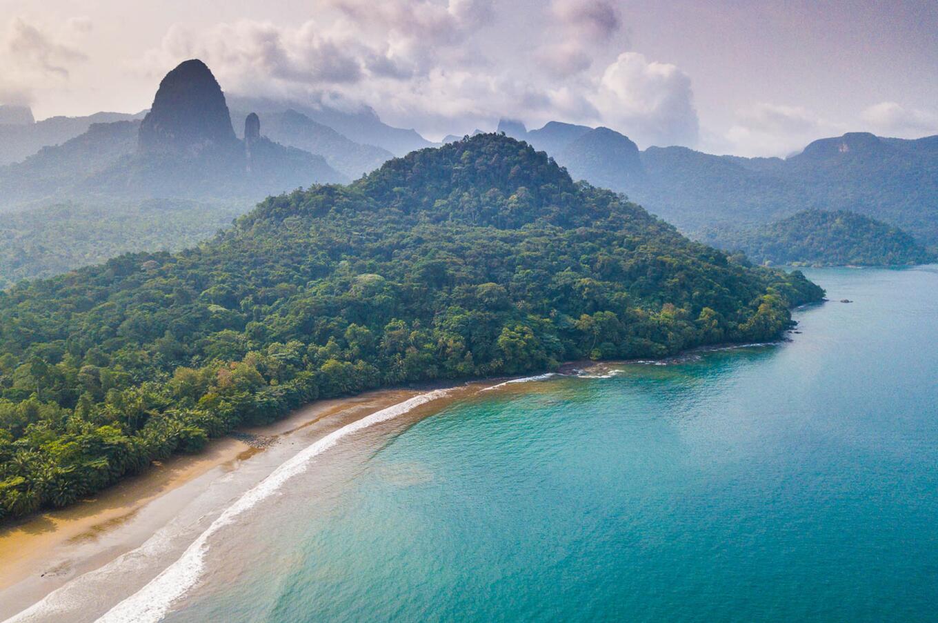 The island of Príncipe was classified by UNESCO as a World Biosphere Reserve