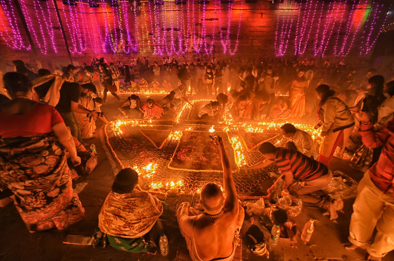 At Kumbh Mela, devotees immerse themselves in sacred rivers for purification. Photo: Tanusree Mitra