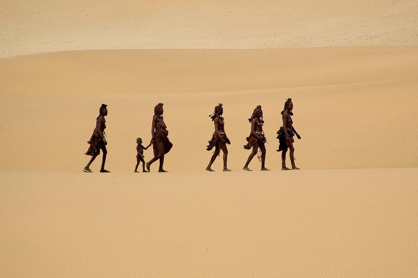 Himba. Safari Namibia.